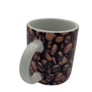 2007 Starbucks Demitasse Espresso Coffee Beans Mini Mug Cup 2.9 oz Cappuccino